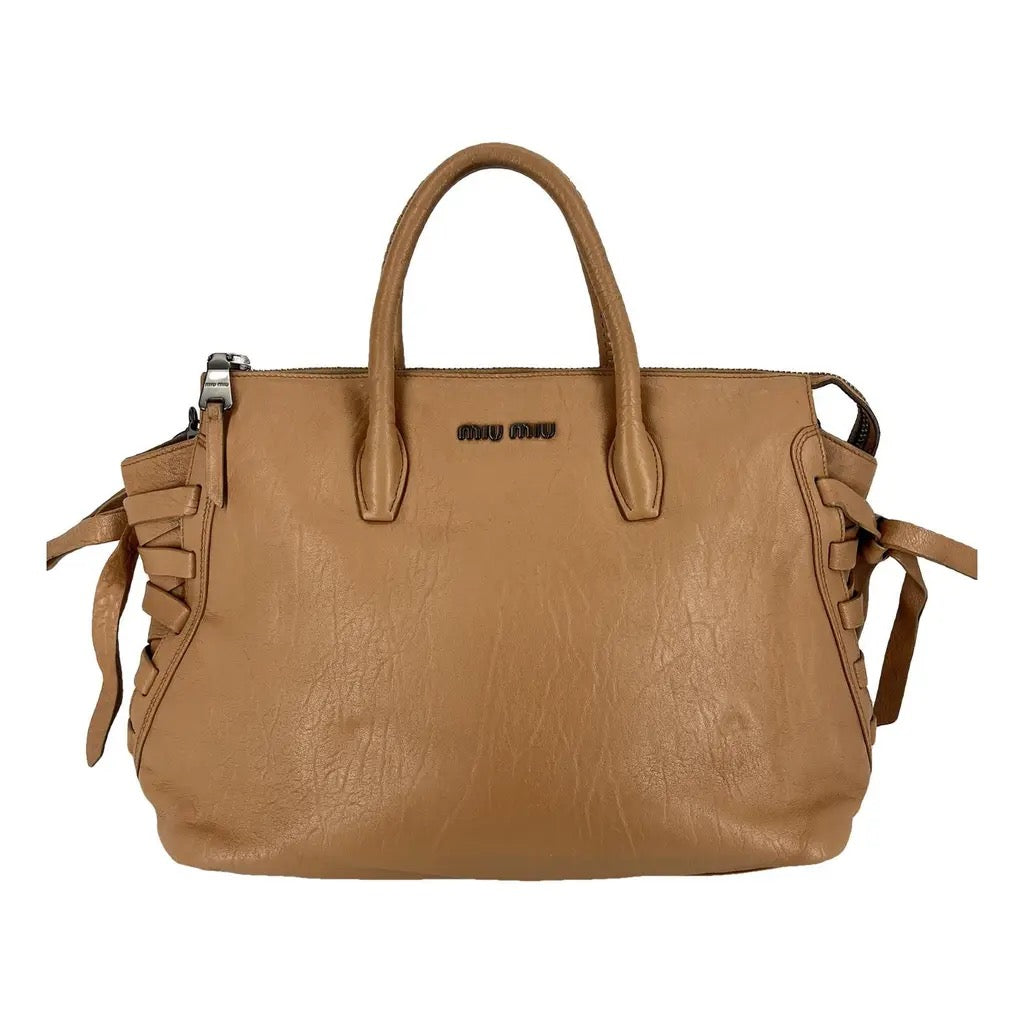 Miu Miu Bow Tote Bag