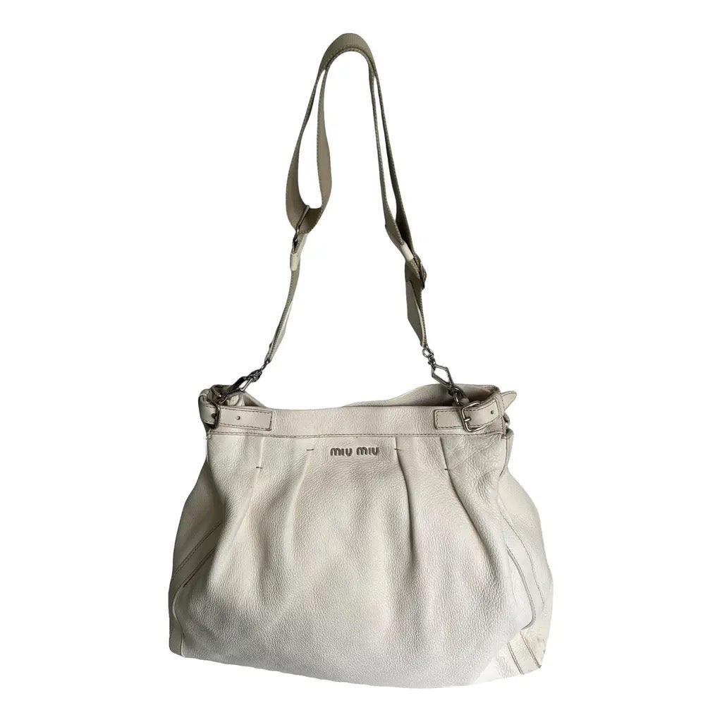 Miu Miu Soft Leather Shoulder Bag